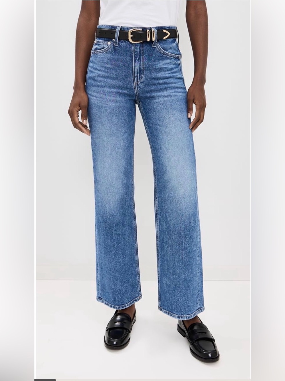 AYR SECRET SAUCE Straight leg jeans in medium wash - Picture 4 of 13
